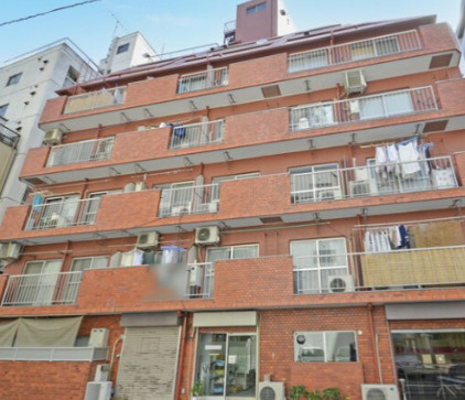 ワコー人形町マンションの外観|外はこのようになっています