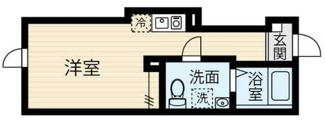 【間取り】 | フィオーレ蒲田 | 間取りです。