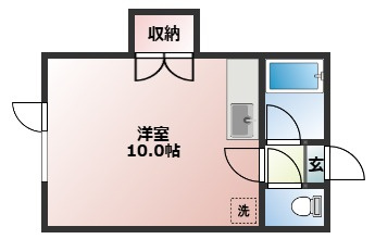 【間取り】 | 【CP対象】フェイス北30条 | 間取りです