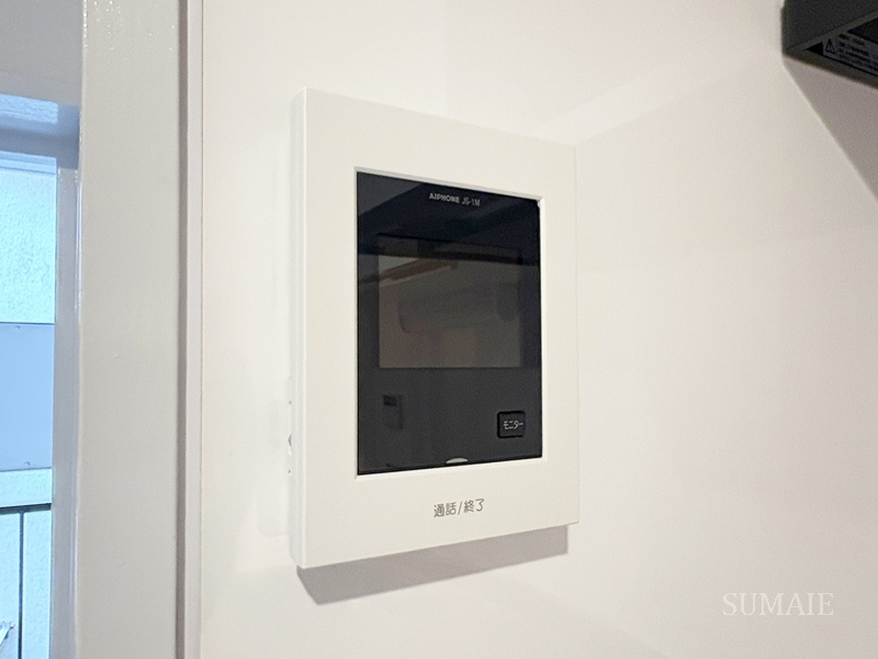 本橋マンションのセキュリティ|モニター付インターホン完備です☆