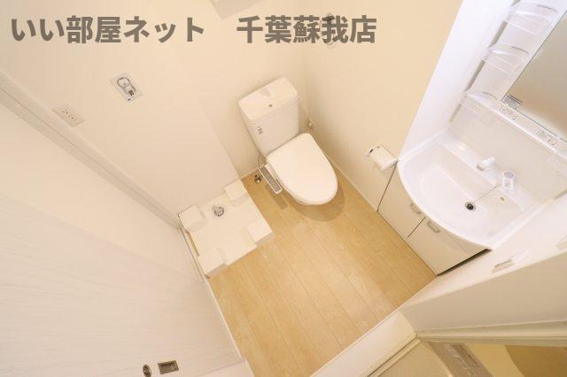 Stella本千葉の洗面所|使いやすい洗面所です