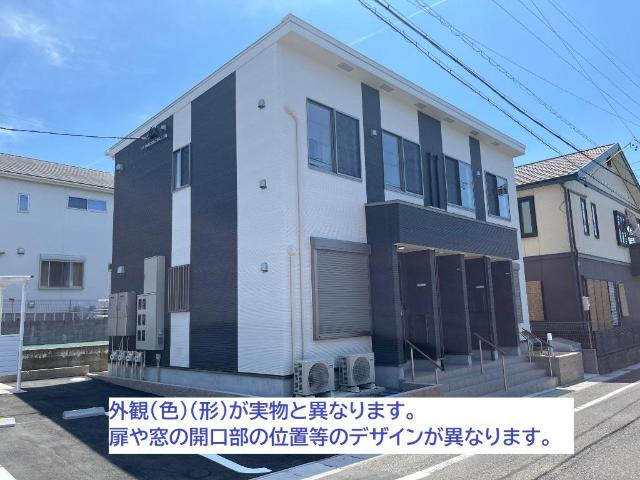つくば市東光台新築アパート（仮の外観|同型タイプ