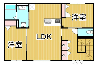 ハイムメゾンビオラの間取り