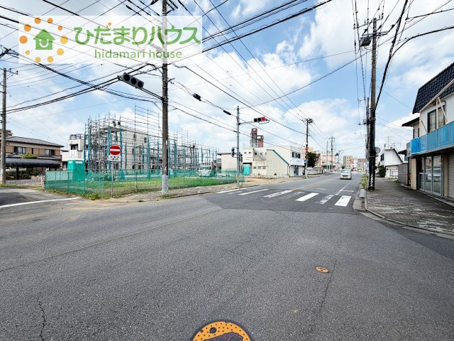 【前面道路含む現地写真】 | 土浦市中央2丁目01期　新築戸建　2号棟 | 8月24日撮影