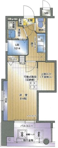 新品家具付きマンション薬院23(KaGood福岡)の間取り|※間取りと異なる場合は現状を優先します。