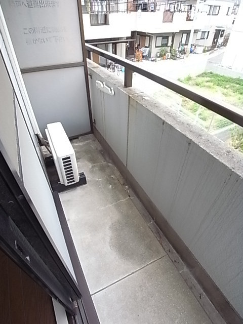 PlumCourt芦屋のバルコニー