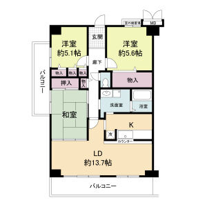 ベアトゥスの間取り