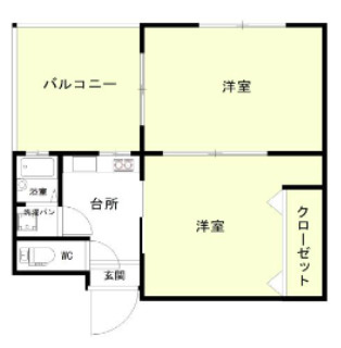 シティハイツ二宮の間取り