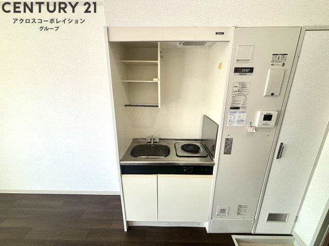 キッチンにも収納がたっぷりあって便利です♪
