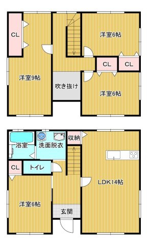 【間取り】 | 糸島市加布里５丁目　中古一戸建☆仲介手数料無料☆