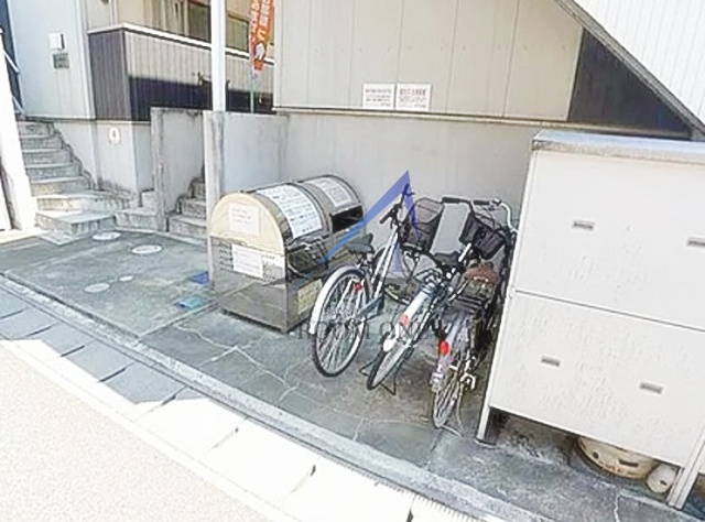 クレフラスト松戸吉井町Ａのその他共用部分|敷地内ゴミ置き場です。
