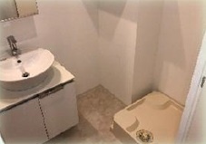 LEGALAND四谷ANNEXの洗面所