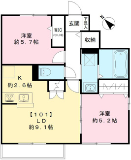 【間取り】 | ハウスパルＤ棟