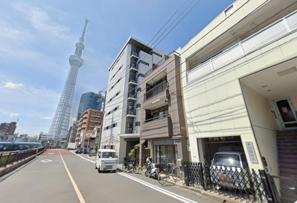 墨田区押上１丁目の店舗事務所の外観