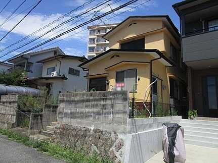 東区山根町の前面道路含む現地写真