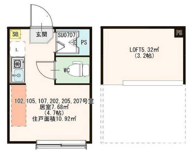 【間取り】 | ハーモニーテラス東綾瀬