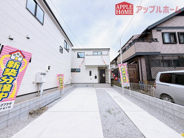 [新築住宅] 鶴ヶ島市富士見 3期 全2棟の外観|ぜひ現地にて、実際の建物・街並み・日当たり等ご確認下さい♪お問い合わせはお気軽に☆　TEL「0120-466263」