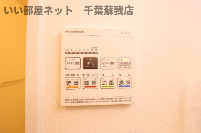 Stella本千葉の設備|浴室乾燥機！雨の日も安心ですね！