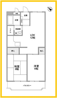 【間取り】 | グリーンリーブス大倉山