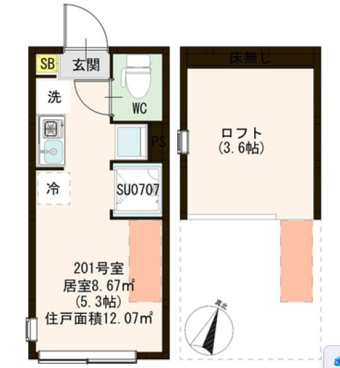 CHACHAの間取り