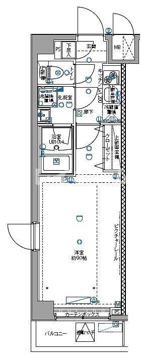 パティーナ蒲田南の間取り