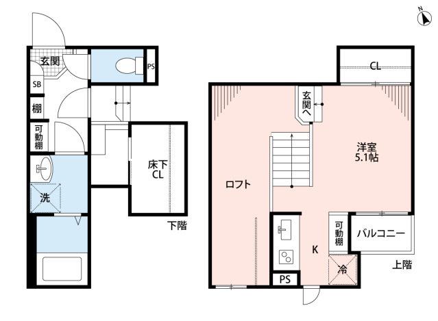 【間取り】 | CB大橋東シエラ