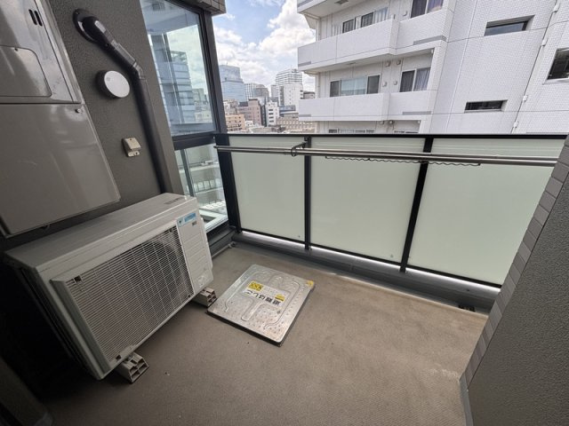 千代田区一番町の賃貸マンションのバルコニー
