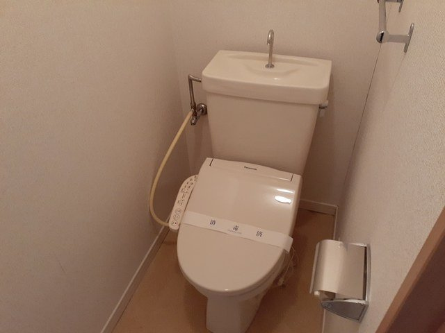 【トイレ】 | メゾンドゥソレイユ | トイレもきれいです