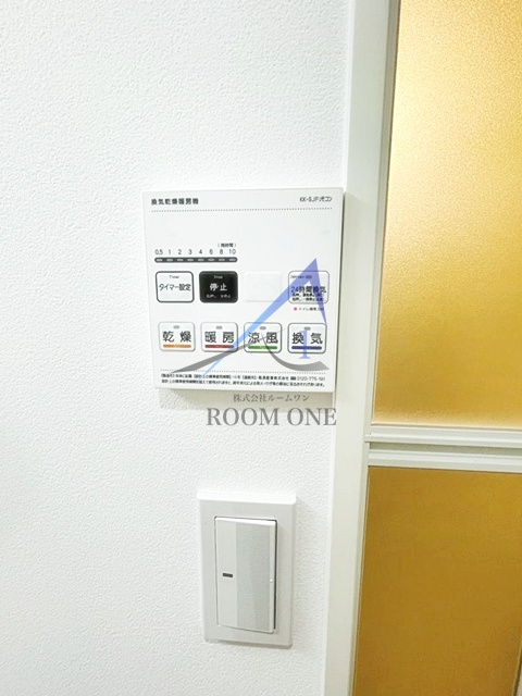 Ｍ－ＳＱＵＡＲＥの設備|浴室乾燥機パネルです。