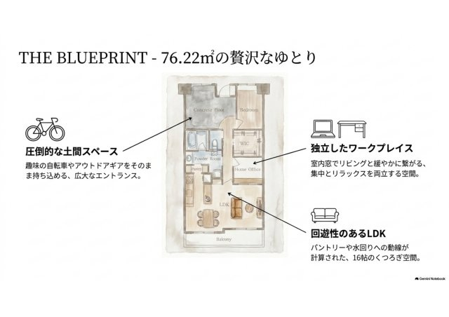 浜松中央区 中古マンションの間取り