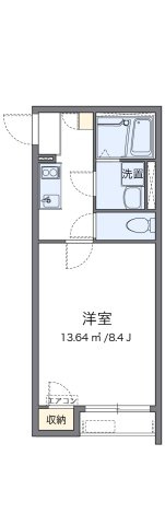 【間取り】 | クレイノ湘南美住町 | 代表的な間取のため実際の間取とは異なる場合があります