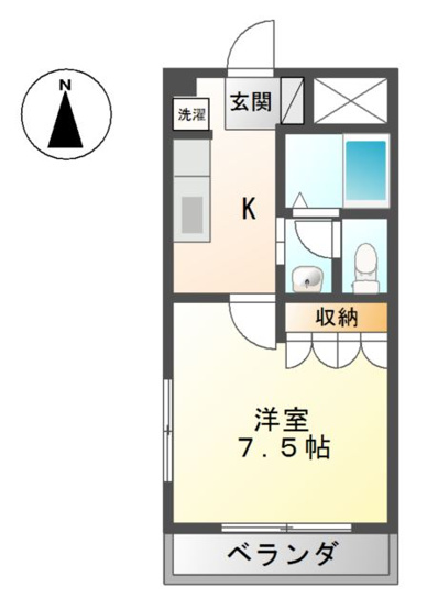 【間取り】 | クレール湘南
