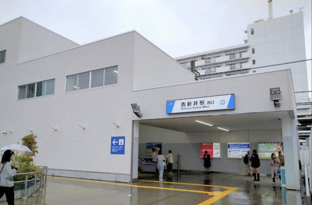 足立区梅島３丁目の店舗事務所の周辺