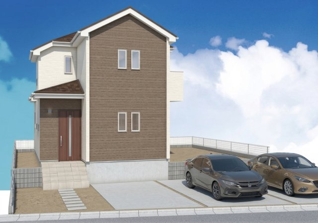 [新築住宅] 坂戸市清水町 全1棟の完成予想図