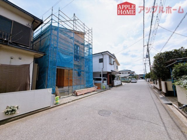 [新築住宅] 坂戸市千代田 7期 全1棟の前面道路含む現地写真