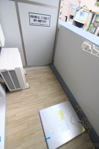 エスリードレジデンス梅田グランデのバルコニー