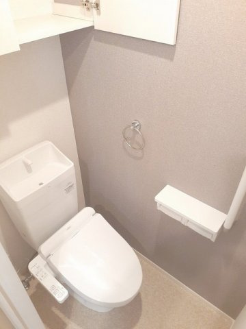【トイレ】 | フェアリーズ　ヒル　Ⅱ | 落ち着いたトイレです