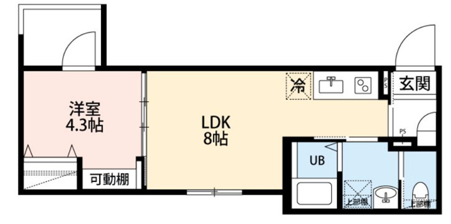 【間取り】 | robot home 新小岩