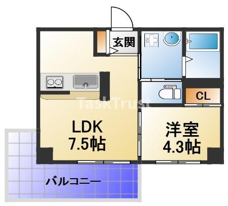 【間取り】 | SHARIO GARDEN 新梅田