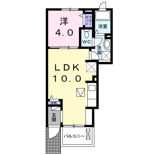 グリーンステージⅢ番館の間取り|間取図