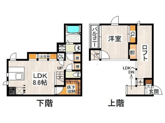 【間取り】 | ＣＢ東大宮パサージュ | 間取りです。
