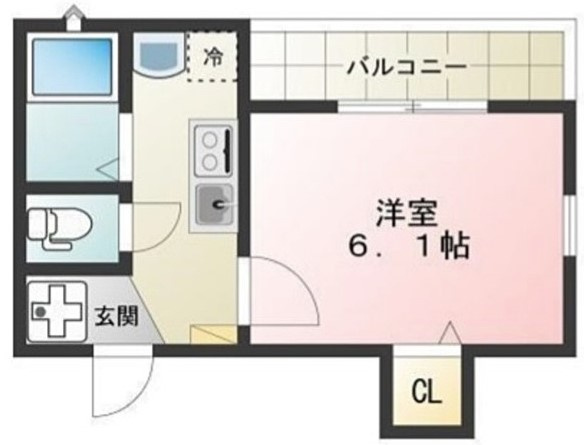 【間取り】 | ROSE南台