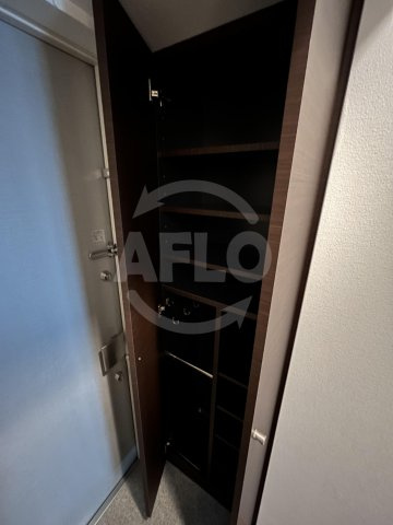 アーデン四ツ橋プライマリーワン　堀江小学校区の収納|アーデン四ツ橋プライマリーワン　シューズボックス