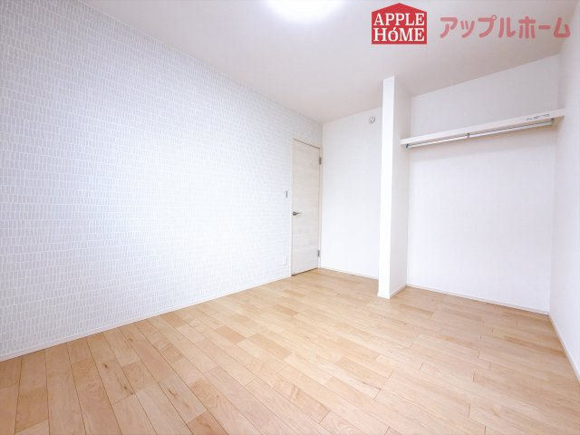 [新築住宅] 熊谷市玉井南2丁目の洋室|２階居室は全室収納あり！たっぷりある収納活用でお部屋もキレイを保てます♪