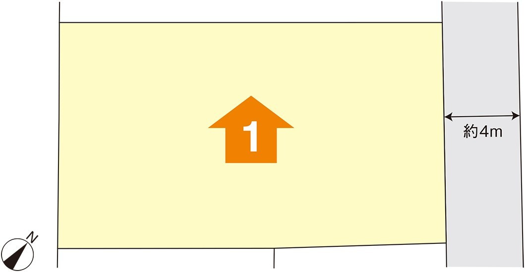 [新築住宅] 熊谷市玉井南2丁目の区画図