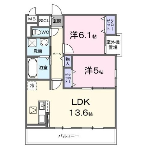 【間取り】 | フロレスタ湘南　Ⅲ