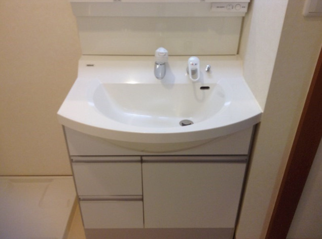 mia casa Cタイプの洗面所