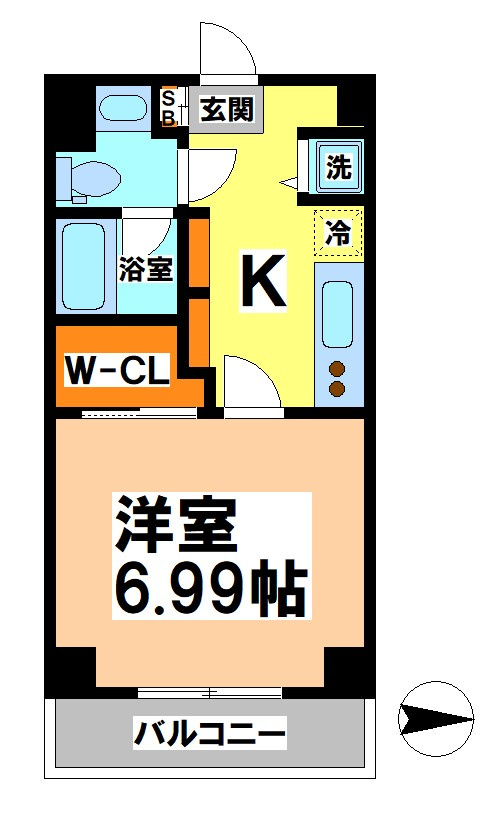 ドゥーエ武蔵小金井の間取り