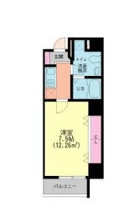 【間取り】 | ヴェルディ日暮里 | 間取りです。