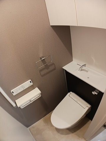 フリーデンハイム潮崎　Ⅱのトイレ|シンプルで使いやすいトイレです